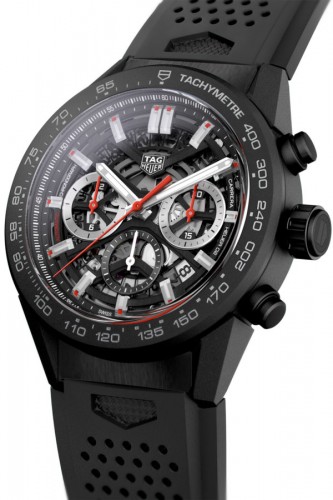 detail Tag Heuer Carrera Automatic Chronograph CBG2A90.FT6173