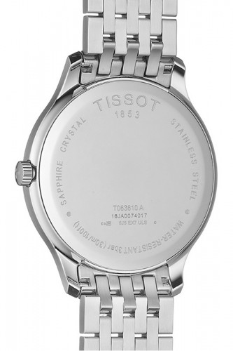 detail Tissot Tradition Quartz T063.610.11.038.00