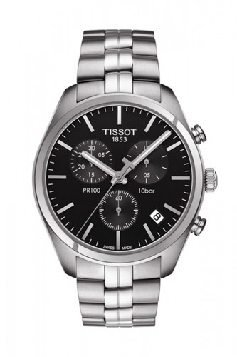 detail Tissot PR 100 Quartz Chronograph T101.417.11.051.00