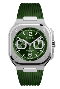 Bell & Ross BR 05 Chrono Green Steel BR05C-GN-ST/SRB