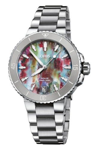 detail Oris Aquis Date Upcycle 01 733 7770 4150-Set