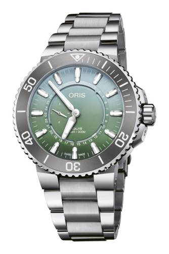 detail Oris Aquis Dat Watt Limited Edition II 01 743 7734 4197-Set