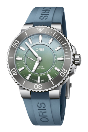 detail Oris Aquis Dat Watt Limited Edition II 01 743 7734 4197-Set