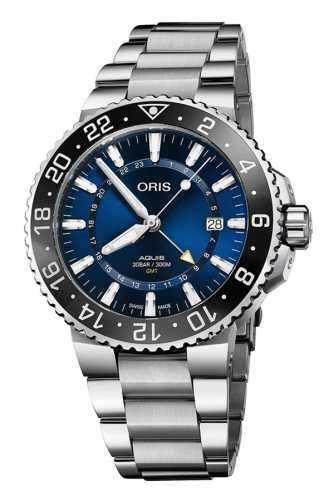 detail Oris Aquis GMT Date 01 798 7754 4135-07 8 24 05PEB