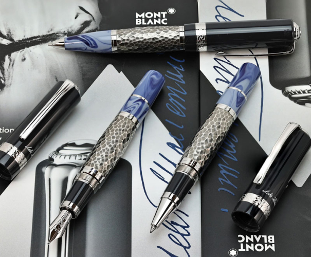 detail Montblanc Writers Edition 2015 Leo Tolstoy Writing Set 111052