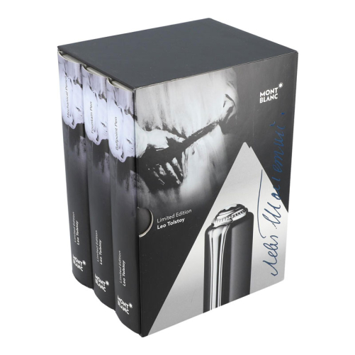 detail Montblanc Writers Edition 2015 Leo Tolstoy Writing Set 111052