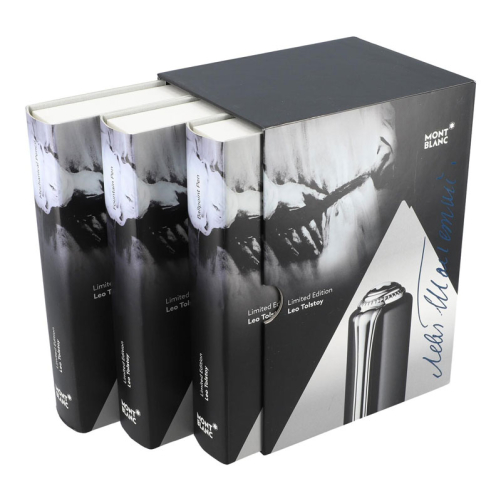 detail Montblanc Writers Edition 2015 Leo Tolstoy Writing Set 111052