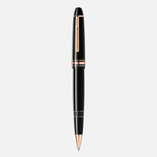 detail Montblanc Meisterstück Rose Gold-Coated Legrand Rollerball 132481