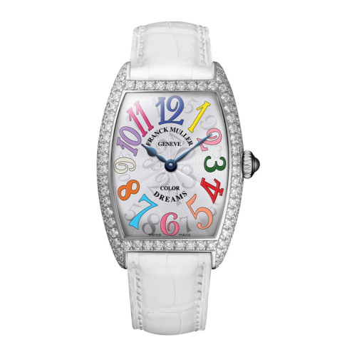 detail Franck Muller Cinrée Curvex Color Dream 1752 QZ COL DRM