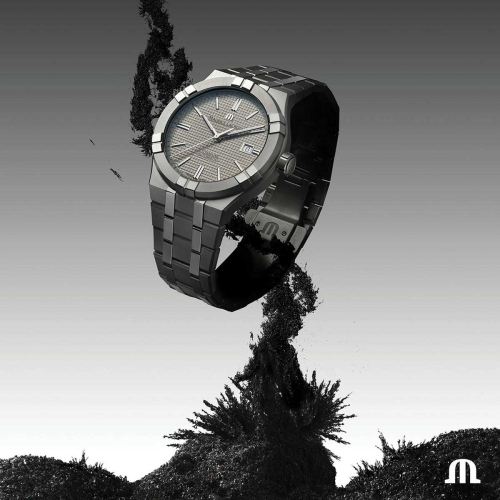 detail Maurice Lacroix Aikon Automatic Titanium AI6008-TT032-230-1