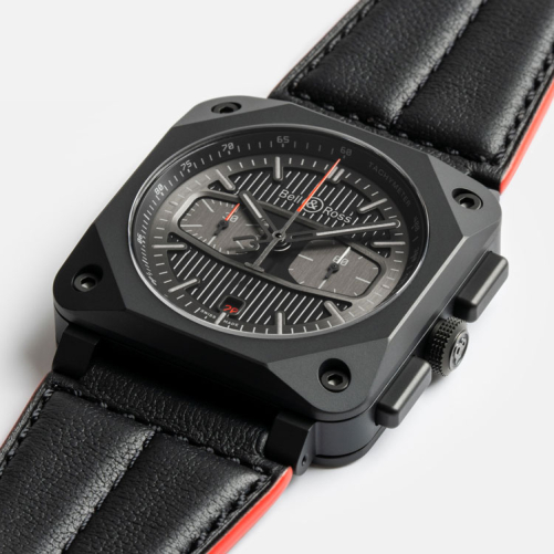 detail Bell & Ross BR 03-94 Blacktrack BR0394-BTR-CE/SCA