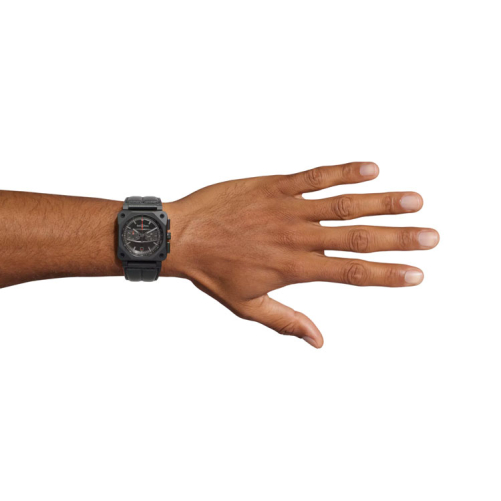 detail Bell & Ross BR 03-94 Blacktrack BR0394-BTR-CE/SCA