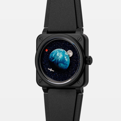 detail Bell & Ross BR-03 Astro BR03A-EMM-CE/SRB