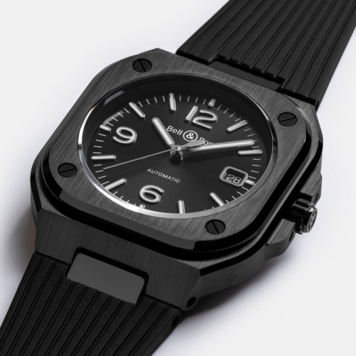 detail Bell & Ross BR 05 Black Ceramic BR05A-BL-CE/SRB