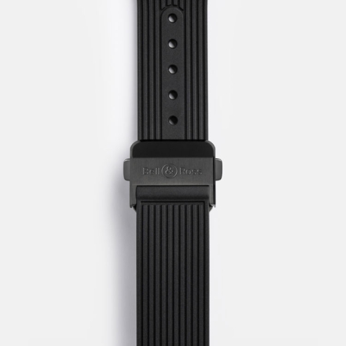 detail Bell & Ross BR 05 Skeleton Black Ceramic BR05A-BL-SK-CE/SRB