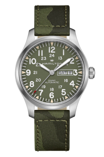 detail Hamilton Khaki Field Day Date Auto H70535061