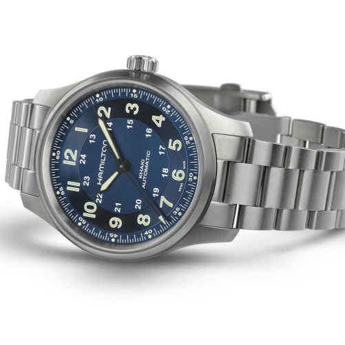 detail Hamilton Khaki Field Titanium Auto H70545140