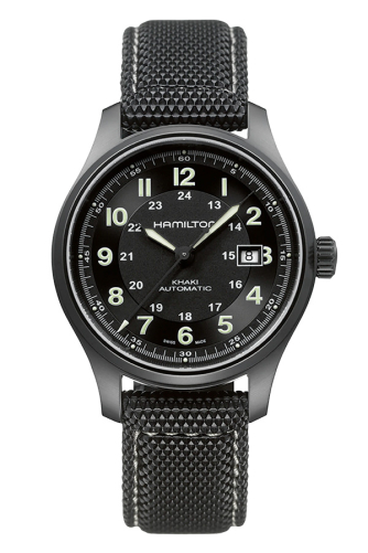 detail Hamilton Khaki Field Titanium Automatic H70575733