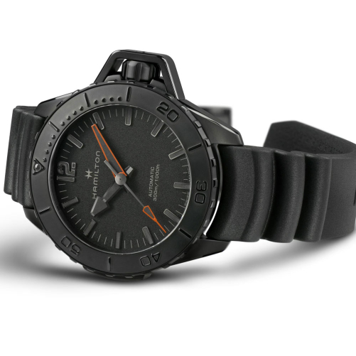 detail Hamilton Khaki Navy Frogman Auto H77845330