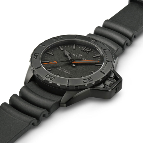 detail Hamilton Khaki Navy Frogman Auto H77845330