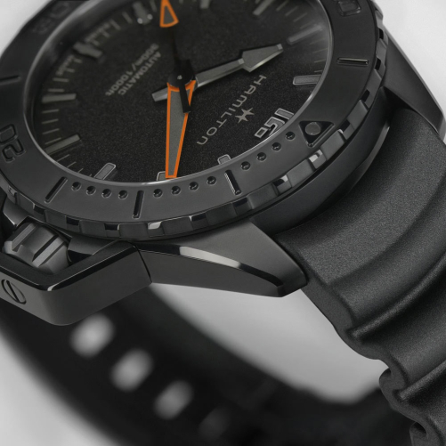 detail Hamilton Khaki Navy Frogman Auto H77845330