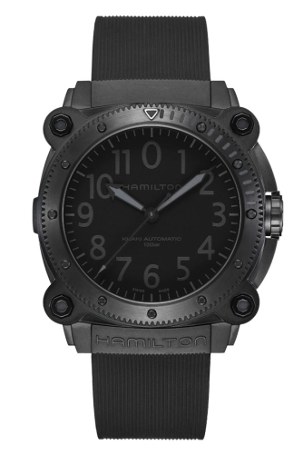 detail Hamilton Khaki Navz BeLOWZERO Auto Titanium H78505330