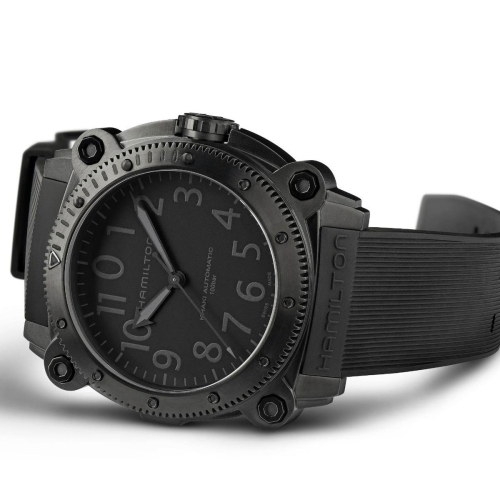 detail Hamilton Khaki Navz BeLOWZERO Auto Titanium H78505330