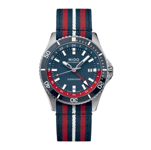 detail Mido Ocean Star GMT M026.629.11.041.00