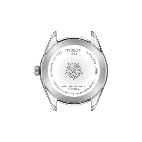 detail Tissot PR 100 Sport Chic T101.910.11.116.00