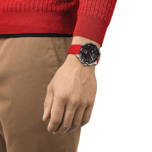 detail Tissot T-Touch Connect Solar T121.420.47.051.01
