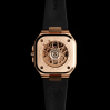 náhled Bell & Ross BR 05 Skeleton Gold BR05A-PG-SK-PG/SRB