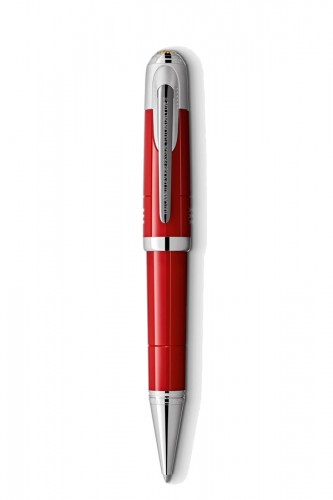 detail Montblanc Great Characters Enzo Ferrari Special Edition Ballpoint Pen 127176