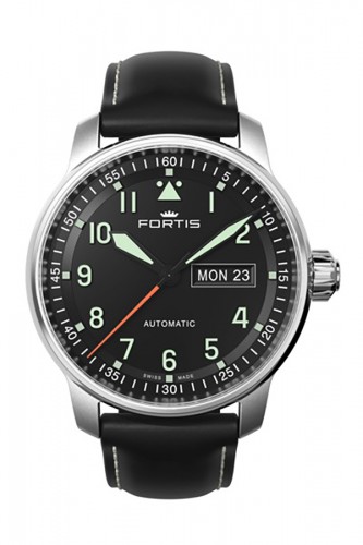 detail Fortis Flieger Pro Day-Date 704.21.11 LF