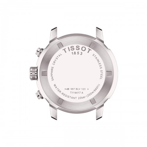 detail Tissot PRC 200 Chronograph T114.417.11.047.00