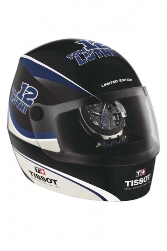 detail Tissot T-Race Thomas Lüthi 2020 Limited Edition T115.417.27.057.03